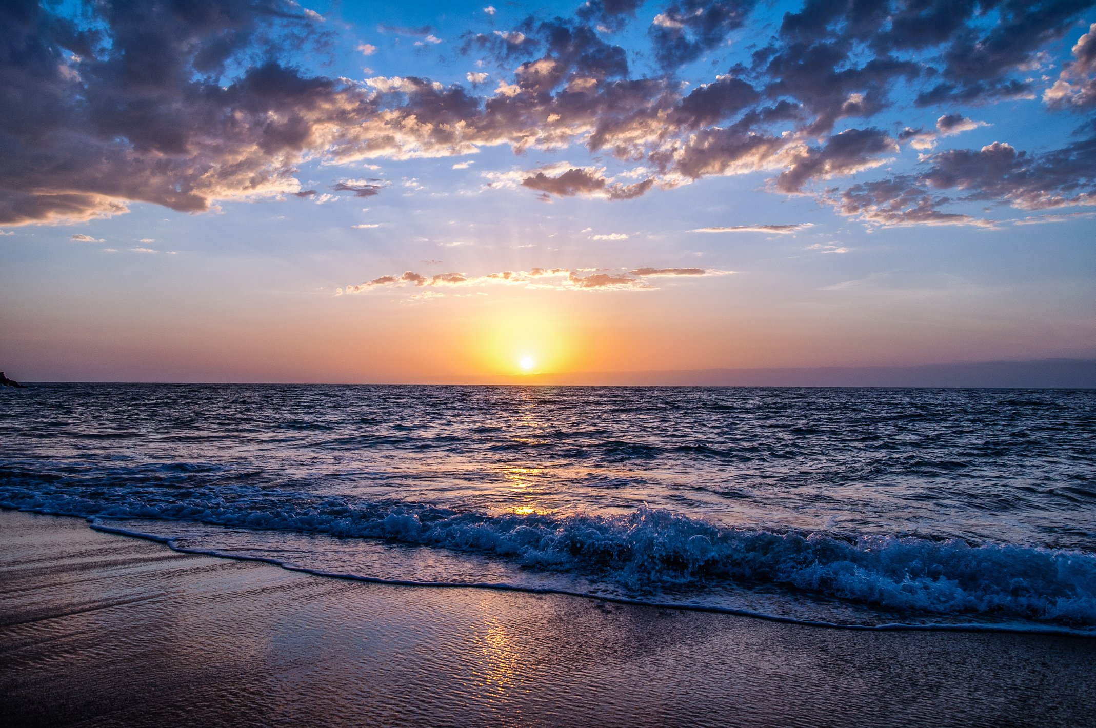 Beach During Sunset